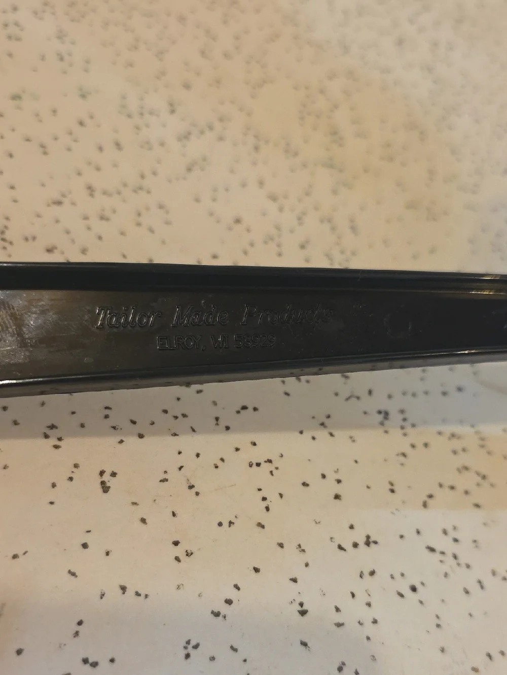 Tailor Made Products Vintage Spatula Serving Spoon and Fork Set of 3 Black